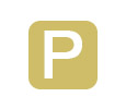 An icon for parking